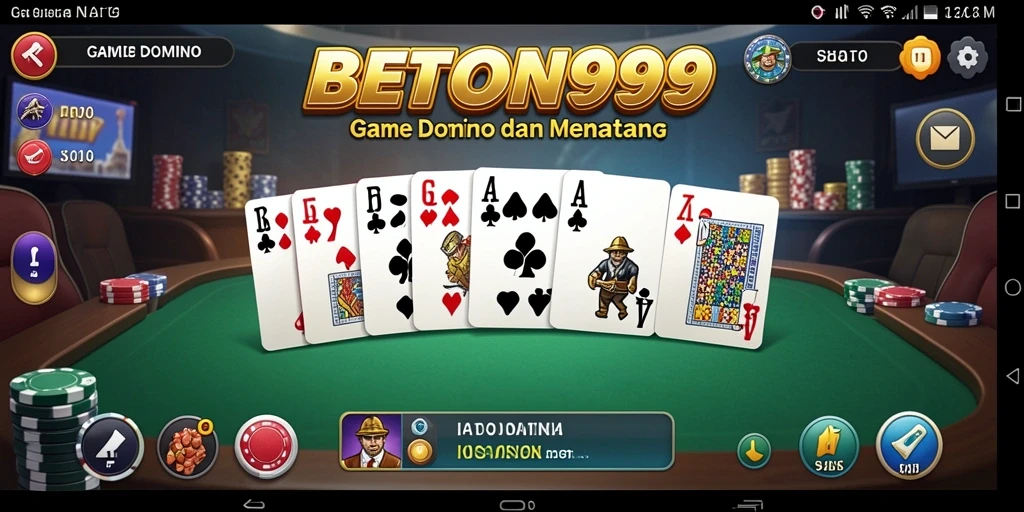 Gameplay seru Domino di BETON999 yang memukau.