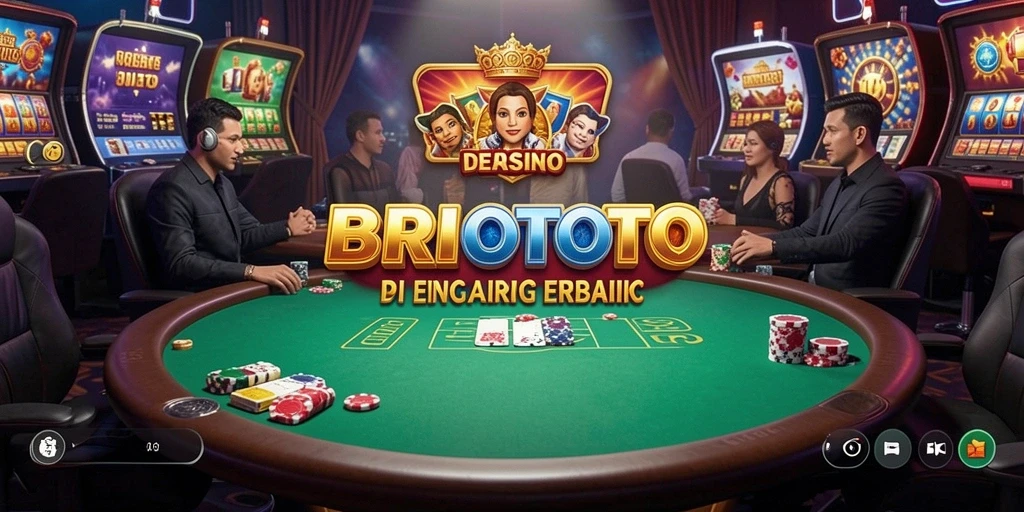 Tampilan permainan Live Casino yang seru dan interaktif di BRIOTOTO.