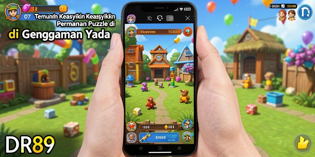 Tangkapan layar utama IDR89 yang menunjukkan gameplay seru dan menantang.