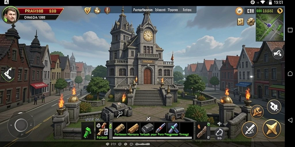 Tampilan gameplay PRADA188 yang menarik dengan strategi Tower Defense.